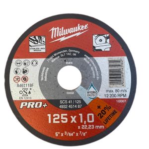 Disco SCS41/125 Pro+ Milwaukee